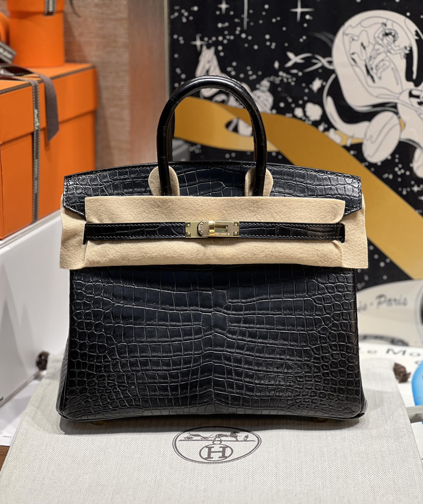Birkin25cm Porosus