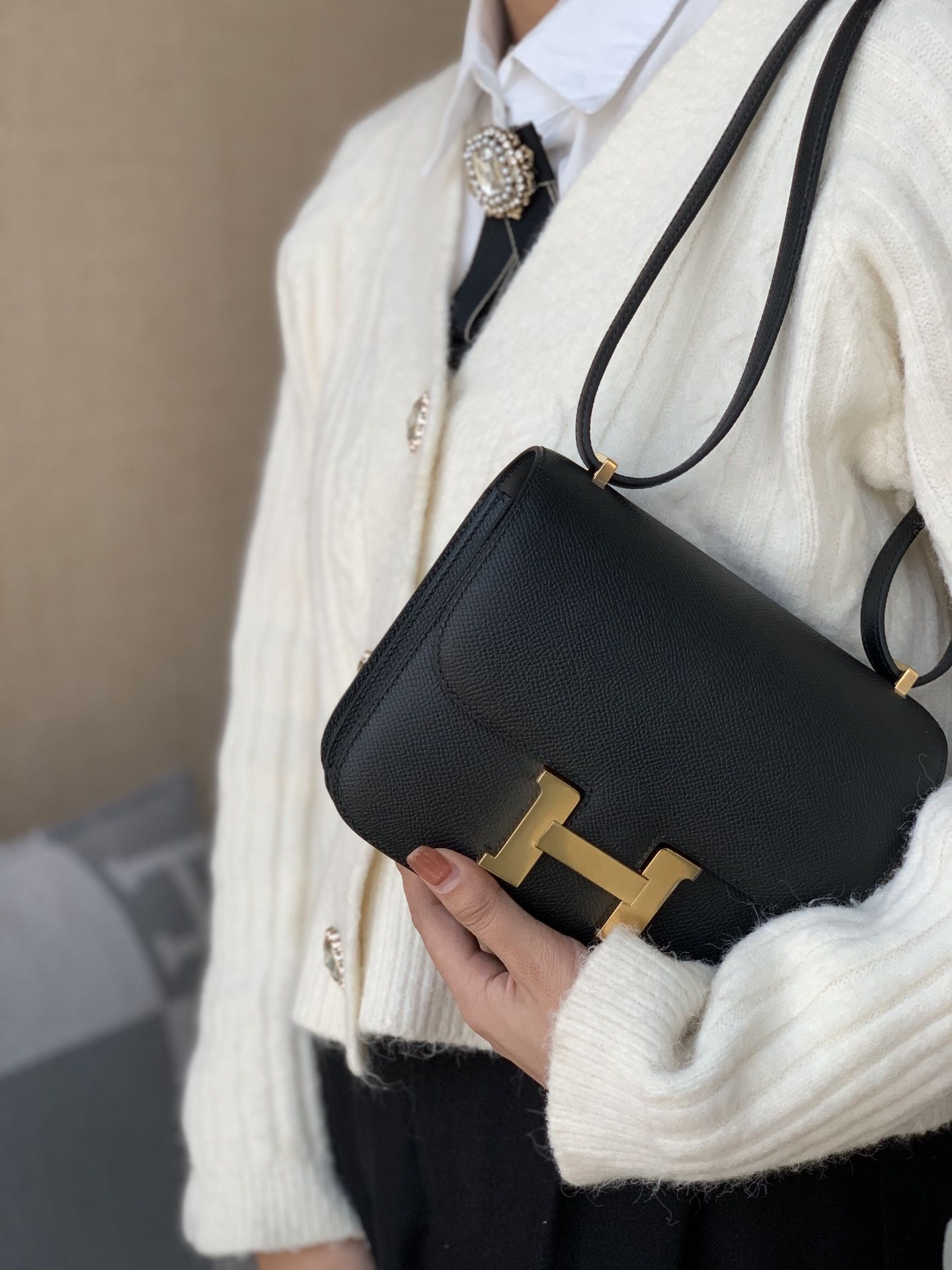 Constance 19cm Epsom