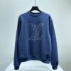 CREWNECK BLUE & DOTS LOGO