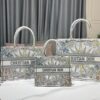 D-i-o-r bag size 41.5*35*17.5cm 26.5*21*14cm and 36*27.5*16.5cm