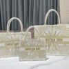 D-i-o-r bag size 41.5*35*17.5cm 26.5*21*14cm and 36*27.5*16.5cm