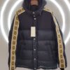 DOWN JACKET MONOGRAM & LOGO ARMS