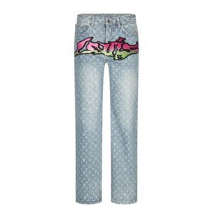 JEANS MONOGRAM & GRAFFITI STYLE