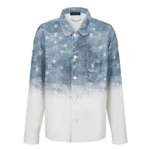 SHIRT FADE STYLE WHITE & BLUE 2023