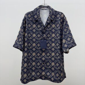 SHIRT MONOGRAM BLUE & SAND 2023