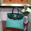 TOP Birkin bag Crocodile skin+togo Handmade 25,30.35cm togo H BAG